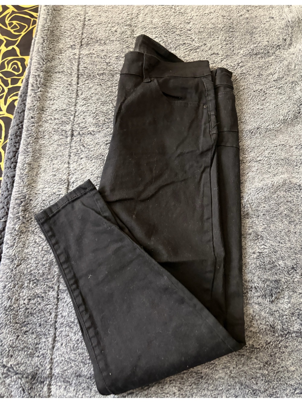 Blue Savvy Black Skinny Pants